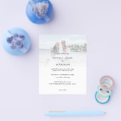Budget Horizontal Photo Wedding Flyer (Enkel)