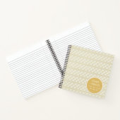 Budget Huwelijksplanner Gepersonaliseerd Trendy Mo Notitieboek (Binnen)