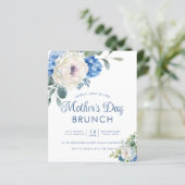 Budget Hydrangea Roos Floral Moederdag Brunch (Staand voorkant)