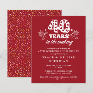 Budget in de maak 40e Jubileum