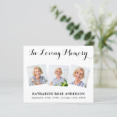 Budget in het houden van Geheugen 3 Foto Funeral D (Staand voorkant)