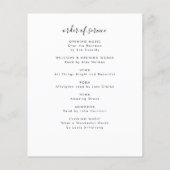 Budget in Loving Memory Foto Orde van service Flyer (Achterkant)