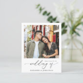 Budget Instant Photo Modern Wedding (Staand voorkant)