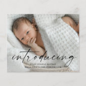 Budget Introductie Baby Foto Hartelijk dank (Voorkant)