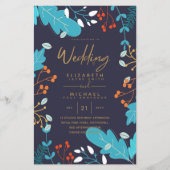 BUDGET Jardin moderne Feuilles Mariage Inviter A9 (Devant)