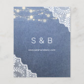 Budget Jean, Lace & Lights Sla de datum V2 op Flyer (Achterkant)