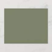 Budget Joyeux Noël Collecte Carte de vacances (Dos)