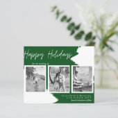 Budget Joyeux vacances Cartes photos Abstrait mode (Debout devant)