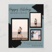 Budget Joyeux vacances Cartes photos Abstrait mode (Devant)