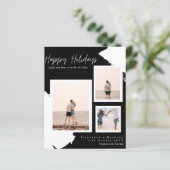 Budget Joyeux vacances Cartes photos Abstrait mode (Debout devant)