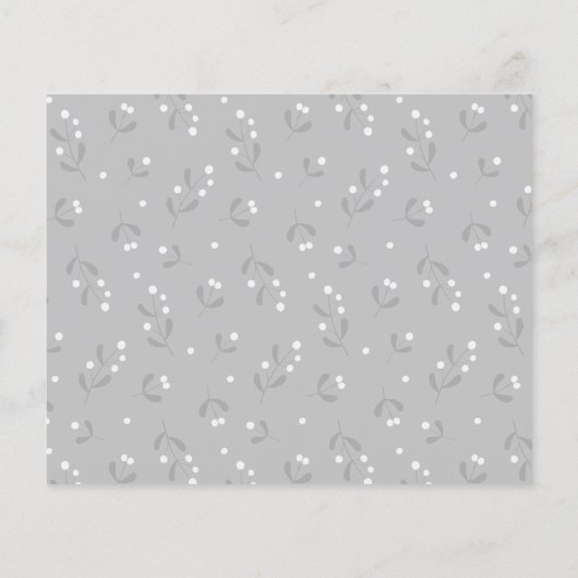 Budget Joyeux vacances Script Carte photo de Noël (Dos)