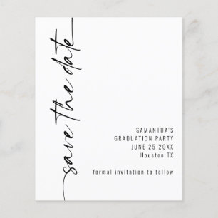 Budget Kalligrafie Afstuderen Save the Date