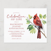 Budget Kardinaal Vogel Viering van het Leven Memor (Voorkant)