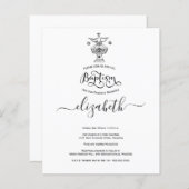 Budget Kerk Doop Doop Uitnodiging (Voorkant / Achterkant)