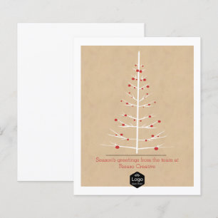 BUDGET Kerstboom Wit Met Rode Ballen