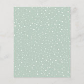 Budget kerstfamiliefoillainkkaart (Achterkant)