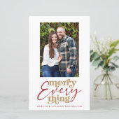 Budget kerstfeest Alles feestdag foto (Staand voorkant)