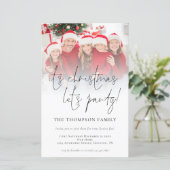 BUDGET Kerstfeest met fotobedekking (Staand voorkant)