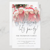 BUDGET Kerstfeest met fotobedekking (Voorkant / Achterkant)