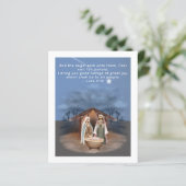 BUDGET kerstfeestscènes religie (Staand voorkant)