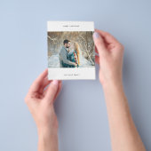 Budget kerstkaart flyer (Hand)