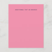 Budget kerstmis Beer Aangepaste jaarbrief (Achterkant)