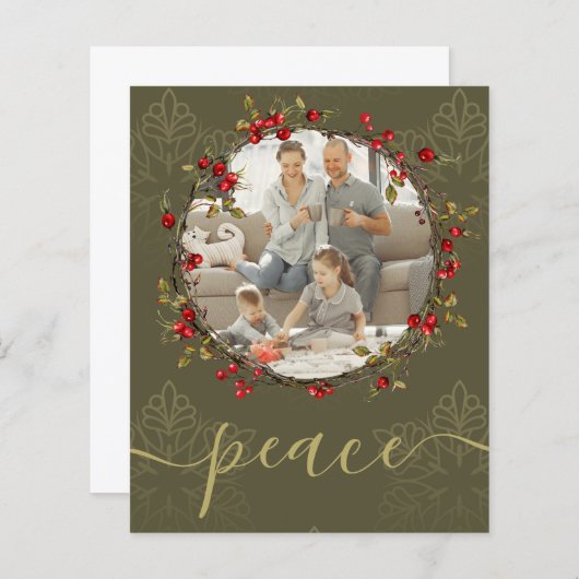 BUDGET kerstmis foto foto's (Voorkant / Achterkant)