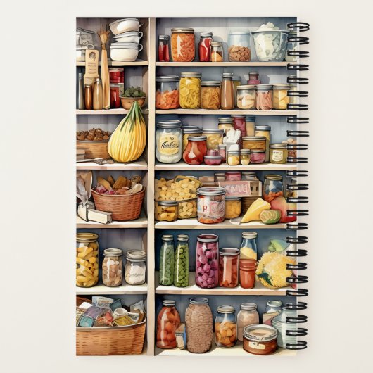 Budget Keukengereedschap Voedsel Pantry Supplies R Notitieboek (Achterkant)