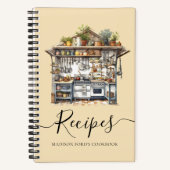 Budget Keukengereedschap Voedsel Pantry Supplies R Notitieboek (Voorkant)