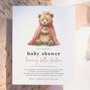 Budget Koninklijke Teddybeer Prinses Meisje Baby B