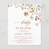 Budget Koppels Douche Wildflower Baby in Bloom (Voorkant)