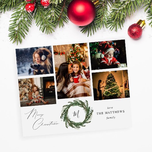 Budget Krans Monogram 5 Foto - voor Klein & Groot Flyer