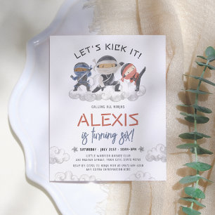 Budget Laten we het schoppen Ninja Martial Arts Ve