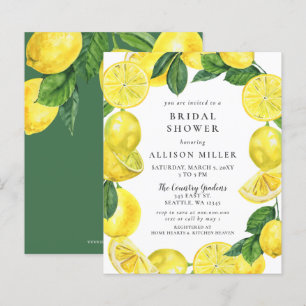 Budget Lemon met bridal Shower