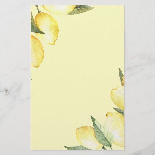 Budget Lemon Modern Afstudeerder Party 2023 Uitnod (Achterkant)