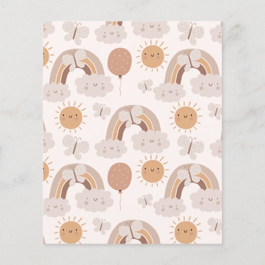 Budget Leuke Wild & Onederful 1e Verjaardag (Achterkant)