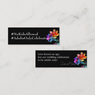 Budget🌈 LGBTQ Bloemen en Pride Volwassenen Mini Visitekaartje