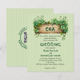 BUDGET Lijst St Patrick's Day huwelijksuitnodiging