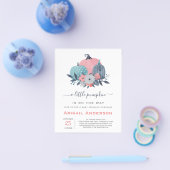 Budget Little Pumpkin Baby Sprinkle Invitation Flyer (Enkel)