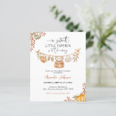 Budget Little Pumpkin is op weg naar het Baby show (Staand voorkant)