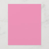 Budget Little Snowflake Baby shower Winter (Achterkant)