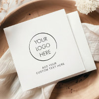 Budget Logo Servet, Zakelijke Marketing Merknaam
