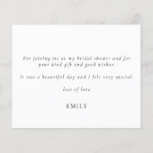 Budget Love and Bedankt Future Mrs. Vrijgezellenfe (Achterkant)