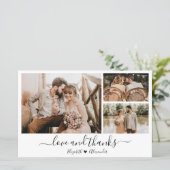 Budget Love et Merci Mariage Merci papier (Debout devant)