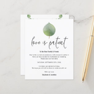 Budget Love is Patiënt nieuwe datum Eucalyptus ops