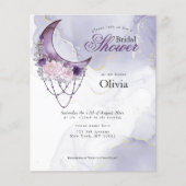 Budget Maar Mooie Rustieke Halvemaan Paars (Voorkant)