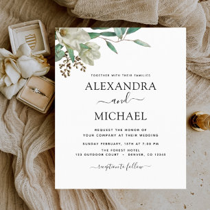 Budget Magnolia Eucalyptus Weddenschap
