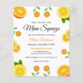 Budget Main Squeeze Citrus Vrijgezellenfeest Uitno Flyer (Voorkant)