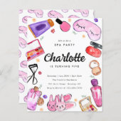 Budget make-up meisjes pyjama sluimer spa verjaard (Voorkant / Achterkant)