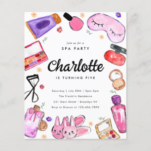 Budget make-up meisjes pyjama sluimer spa verjaard